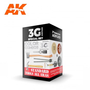 AK 3rd Generation Standard Tools all Eras 4 x 17 ml AK11670